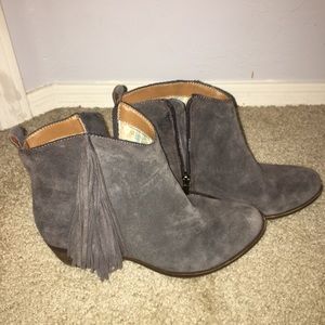 Lucky brand tassel booties